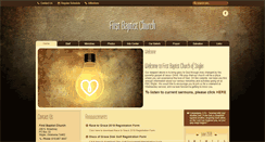 Desktop Screenshot of fbcstigler.com